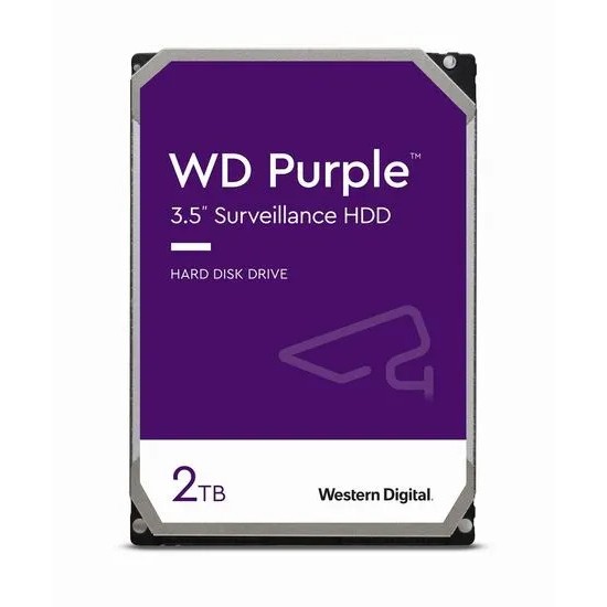 HDD - Trdi disk 2TB SATA WD Purple serija Video nadzor